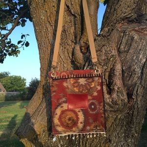 Handmade Messenger bag. Purse